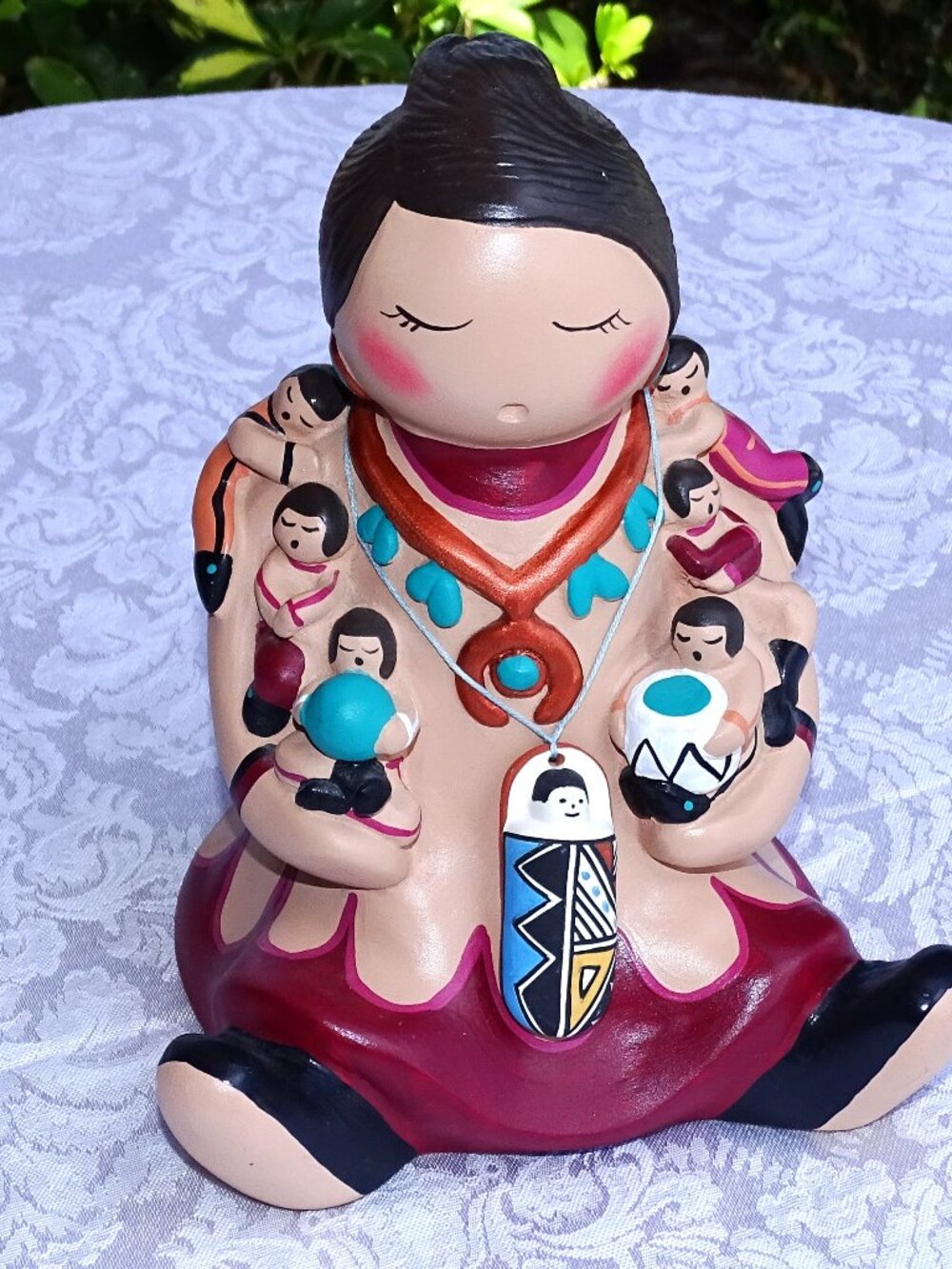 Native American Storyteller by White Feather Studios
